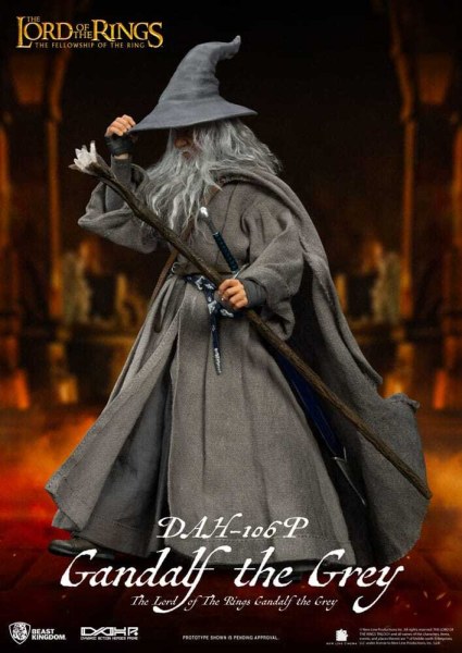 Il Signore degli Anelli Dynamic Action Heroes 1/9 Gandalf il Grigio figura da 21 cm