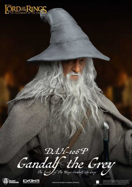 Il Signore degli Anelli Dynamic Action Heroes 1/9 Gandalf il Grigio figura da 21 cm