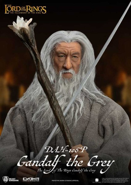 Il Signore degli Anelli Dynamic Action Heroes 1/9 Gandalf il Grigio figura da 21 cm