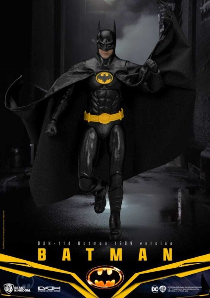 Personaggio DC Comics Dynamic Action Heroes 1/9 Batman 1989 Ver. 21 cm