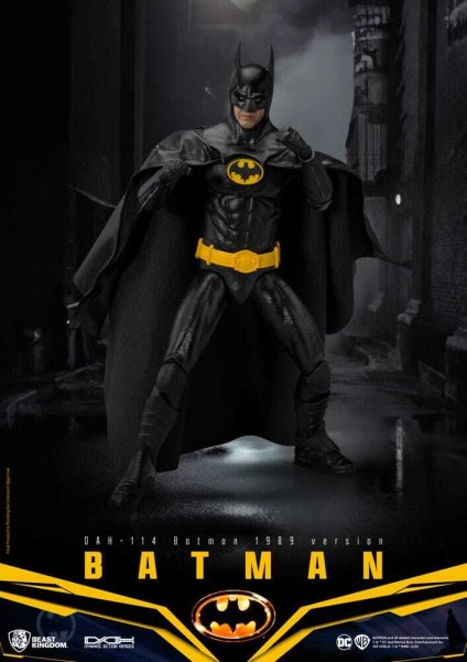 Personaggio DC Comics Dynamic Action Heroes 1/9 Batman 1989 Ver. 21 cm