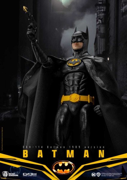 Personaggio DC Comics Dynamic Action Heroes 1/9 Batman 1989 Ver. 21 cm
