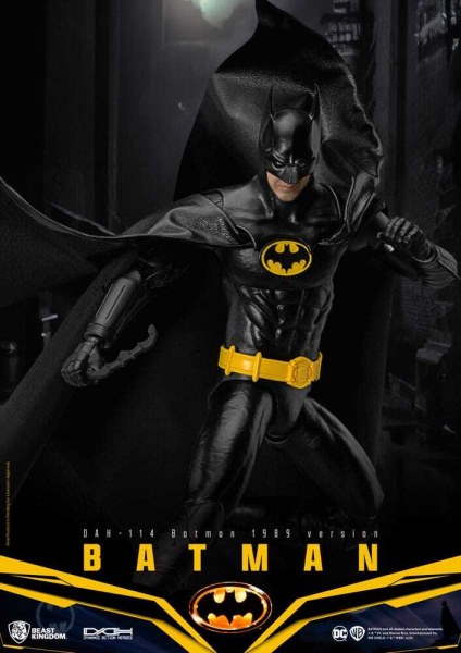 Personaggio DC Comics Dynamic Action Heroes 1/9 Batman 1989 Ver. 21 cm
