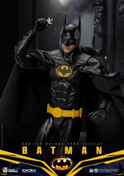 Personaggio DC Comics Dynamic Action Heroes 1/9 Batman 1989 Ver. 21 cm