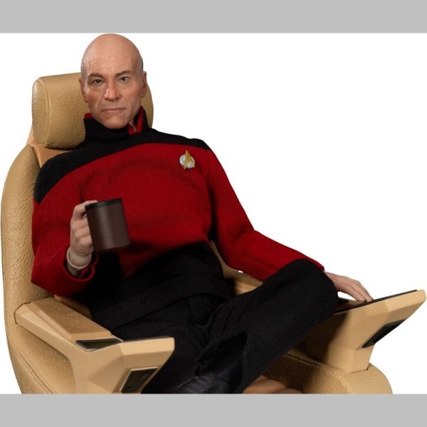 Star Trek: Generations Jean-Luc Picard statuetta da 8 pollici