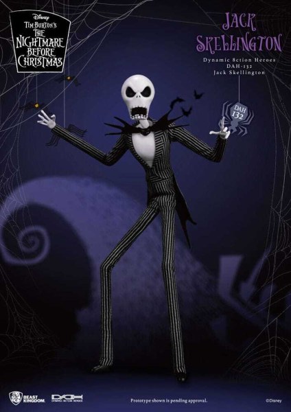 Il Natale prima di Natale Dynamic Action Heroes 1/9 Jack figura da 21 cm