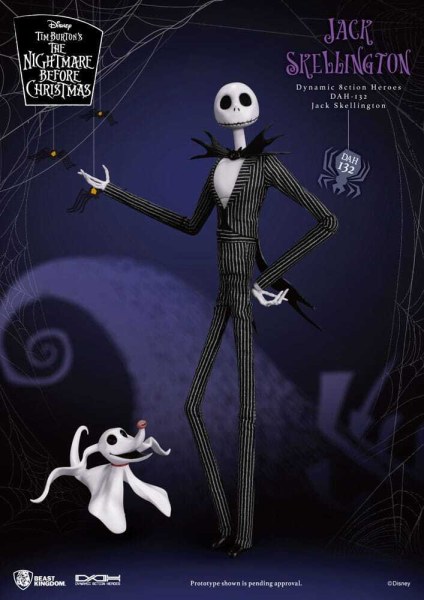 Il Natale prima di Natale Dynamic Action Heroes 1/9 Jack figura da 21 cm