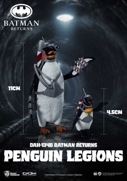 Batman Returns confezione da 2 statuette Penguin Legions