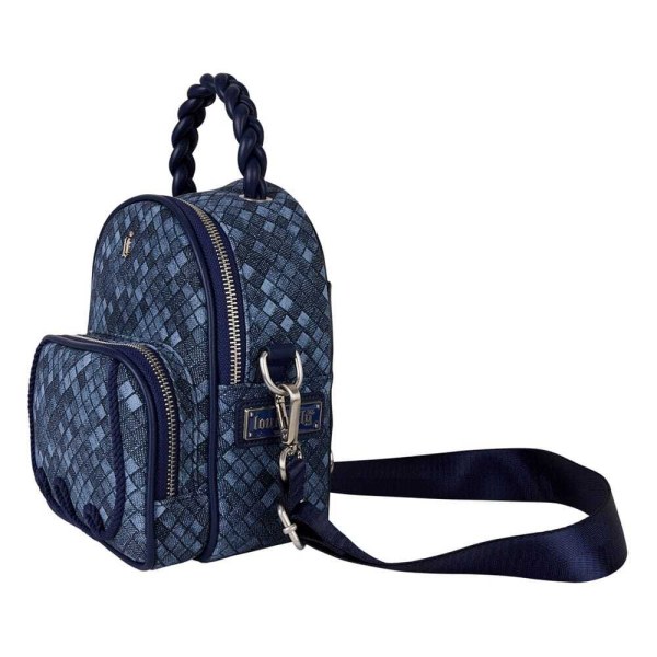 Mini Zaino Convertible in Denim - Loungefly