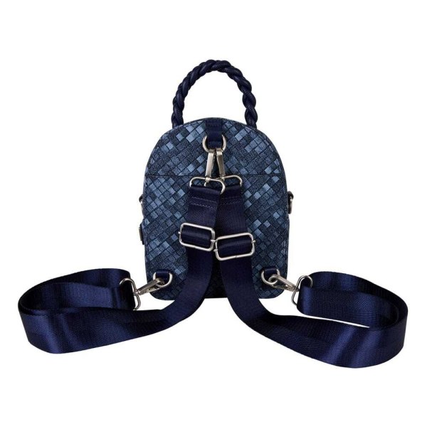 Mini Zaino Convertible in Denim - Loungefly