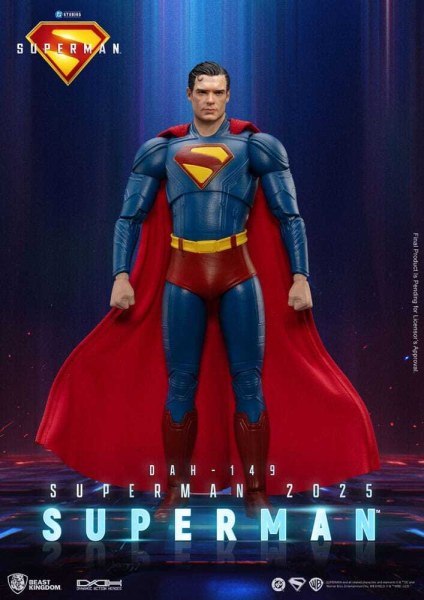 Superman (2025) Figurina di Superman e Krypto 21 cm