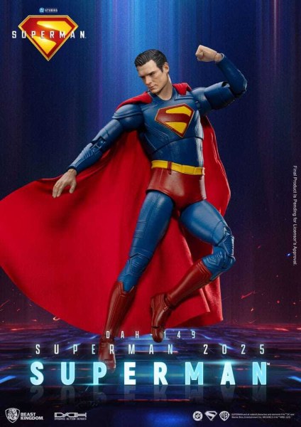 Superman (2025) Figurina di Superman e Krypto 21 cm