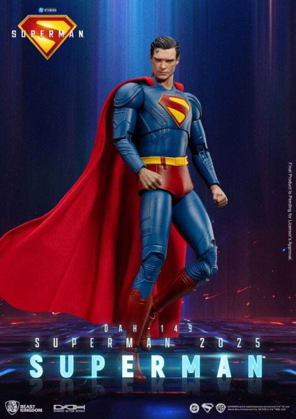 Superman (2025) Figurina di Superman e Krypto 21 cm