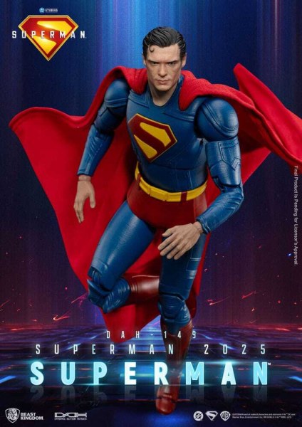 Superman (2025) Figurina di Superman e Krypto 21 cm
