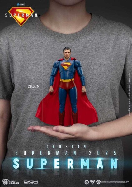 Superman (2025) Figurina di Superman e Krypto 21 cm