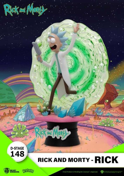 diorama Rick & Morty PVC D-Stage Rick 14 cm