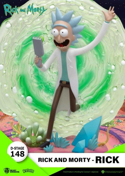 diorama Rick & Morty PVC D-Stage Rick 14 cm