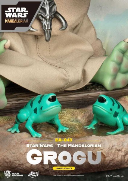 Star Wars: The Mandalorian Egg Attack statuetta Grogu 18 cm