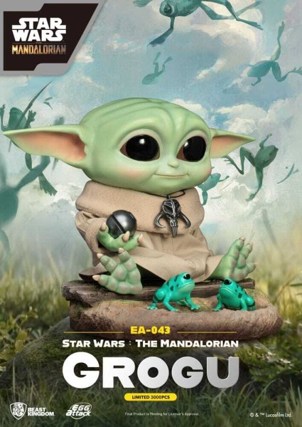 Star Wars: The Mandalorian Egg Attack statuetta Grogu 18 cm