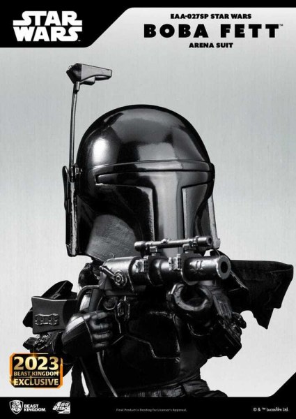 Statuetta Star Wars Egg Attack Boba Fett Arena Suit 17 cm