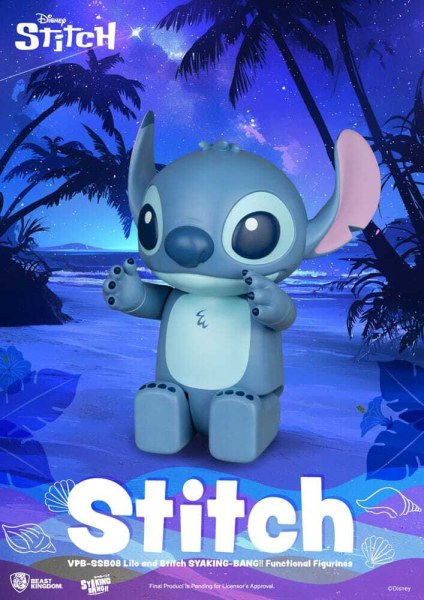 Salvadanaio in vinile Lilo e Stitch Syaking Bang Stitch 30 cm