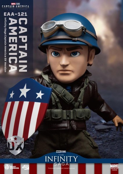 Capitano America: The First Avenger Egg Attack Action Figure Capitano America DX Versione 17 cm