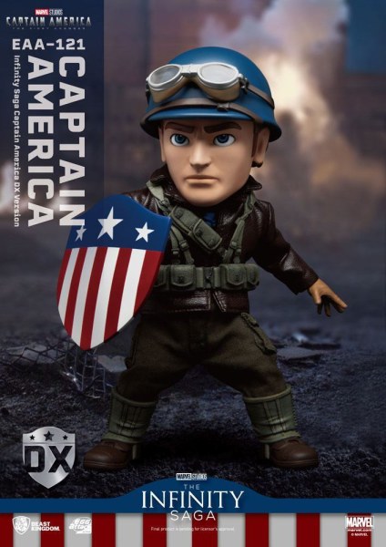 Capitano America: The First Avenger Egg Attack Action Figure Capitano America DX Versione 17 cm