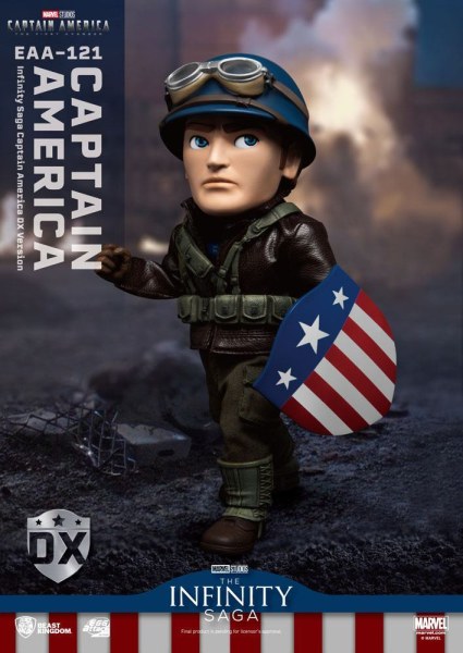 Capitano America: The First Avenger Egg Attack Action Figure Capitano America DX Versione 17 cm