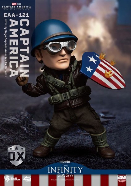 Capitano America: The First Avenger Egg Attack Action Figure Capitano America DX Versione 17 cm