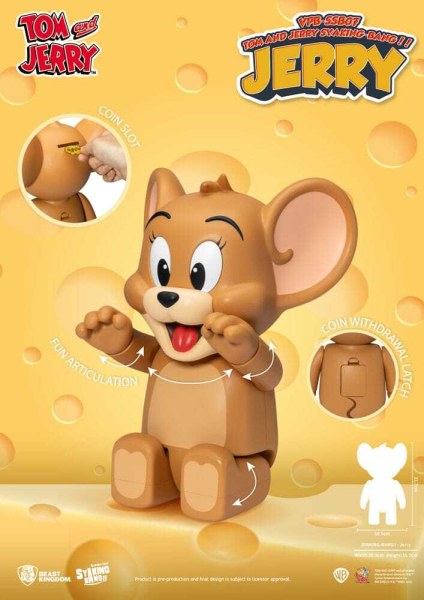 Tom & Jerry Syaking Bang Jerry PVC Figure 30cm