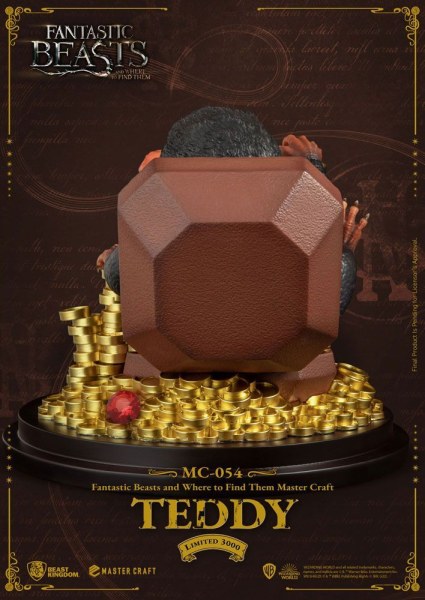 Statuetta di Teddy Master Craft di Animali Fantastici 21 cm