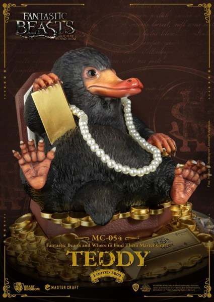 Statuetta di Teddy Master Craft di Animali Fantastici 21 cm