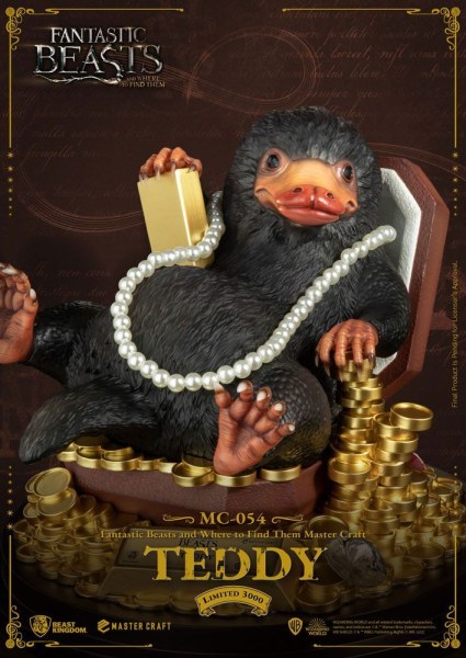 Statuetta di Teddy Master Craft di Animali Fantastici 21 cm