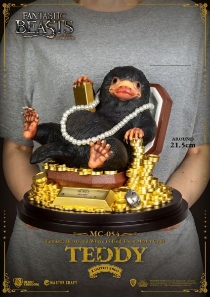 Statuetta di Teddy Master Craft di Animali Fantastici 21 cm