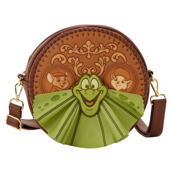 BORSA A TRACOLLA BIANCA E BERNIE - DISNEY LOUNGEFLY
