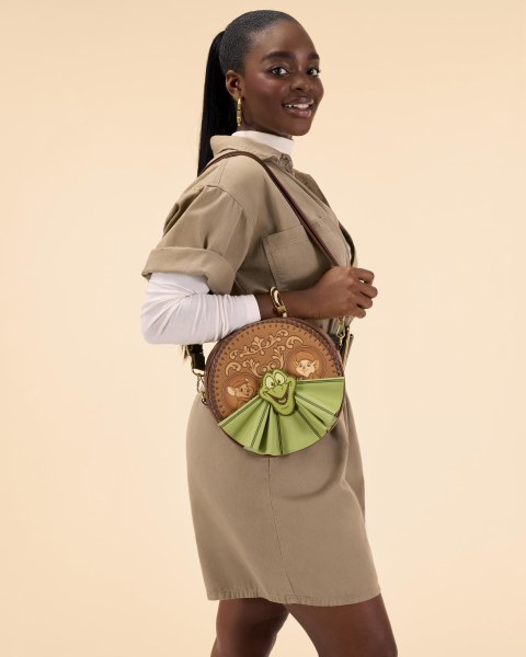 BORSA A TRACOLLA BIANCA E BERNIE - DISNEY LOUNGEFLY