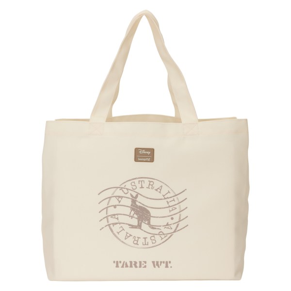 BORSA OVERSIZE IN TELA/TOTE BIANCA E BERNIE - DISNEY LOUNGEFLY