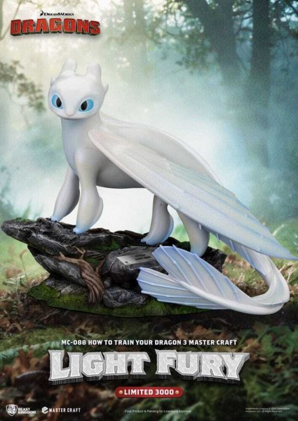 Statuetta Furia Chiara Master Craft di Dragons 3 29 cm