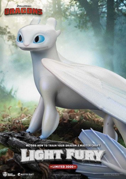 Statuetta Furia Chiara Master Craft di Dragons 3 29 cm