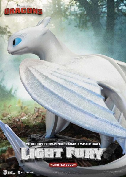 Statuetta Furia Chiara Master Craft di Dragons 3 29 cm