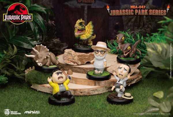Jurassic Park figurine Mini Egg Attack Jurassic Park Series Set 10 cm