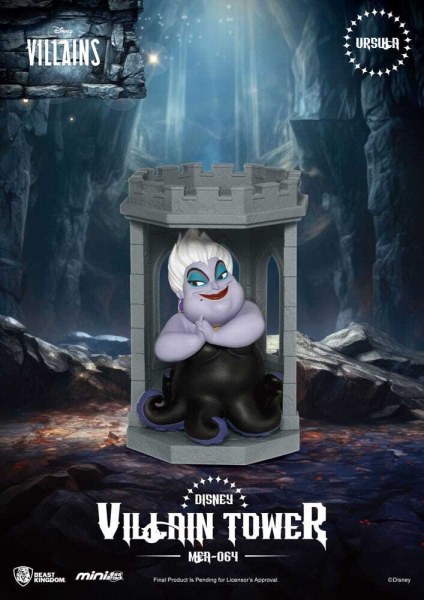 Assortimento di figurine Disney Villains Mini Egg Attack Villain Tower Blind Box Series 12 cm