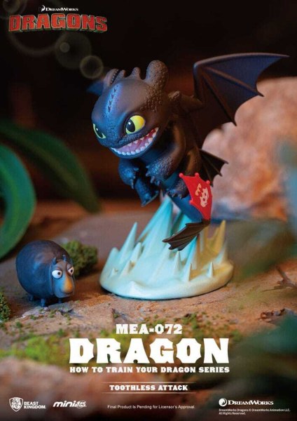 Assortimento di figurine di Dragon Trainer Mini Egg Attack Blind Box Series 10 cm