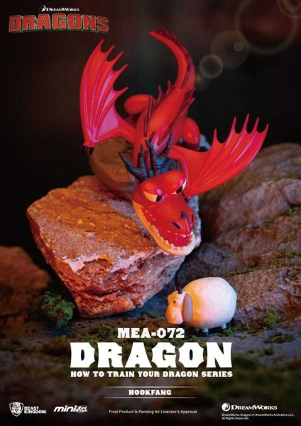 Assortimento di figurine di Dragon Trainer Mini Egg Attack Blind Box Series 10 cm