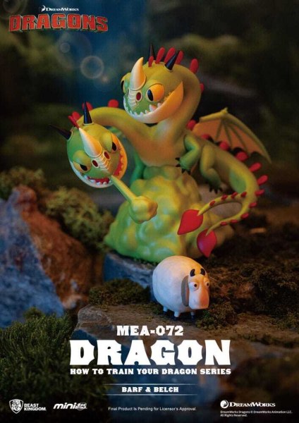 Assortimento di figurine di Dragon Trainer Mini Egg Attack Blind Box Series 10 cm