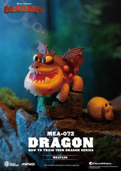 Assortimento di figurine di Dragon Trainer Mini Egg Attack Blind Box Series 10 cm