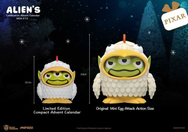 Calendario dell'Avvento di Toy Story Mini Egg Attack Alien's Celebration
