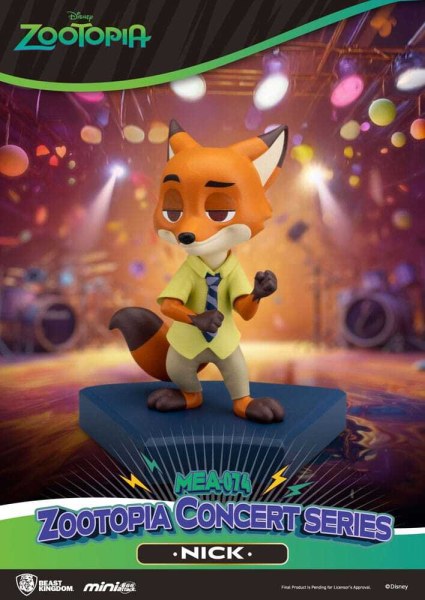 Assortimento di figurine Zootopia Mini Egg Attack Blind Box Concert Series 8 cm