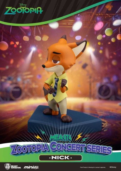 Assortimento di figurine Zootopia Mini Egg Attack Blind Box Concert Series 8 cm