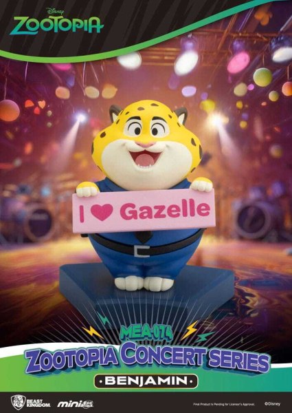 Assortimento di figurine Zootopia Mini Egg Attack Blind Box Concert Series 8 cm